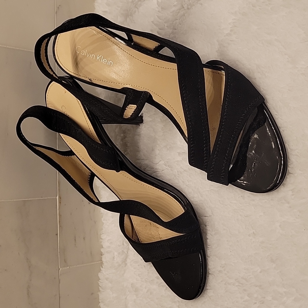 Calvin Klein black sandals